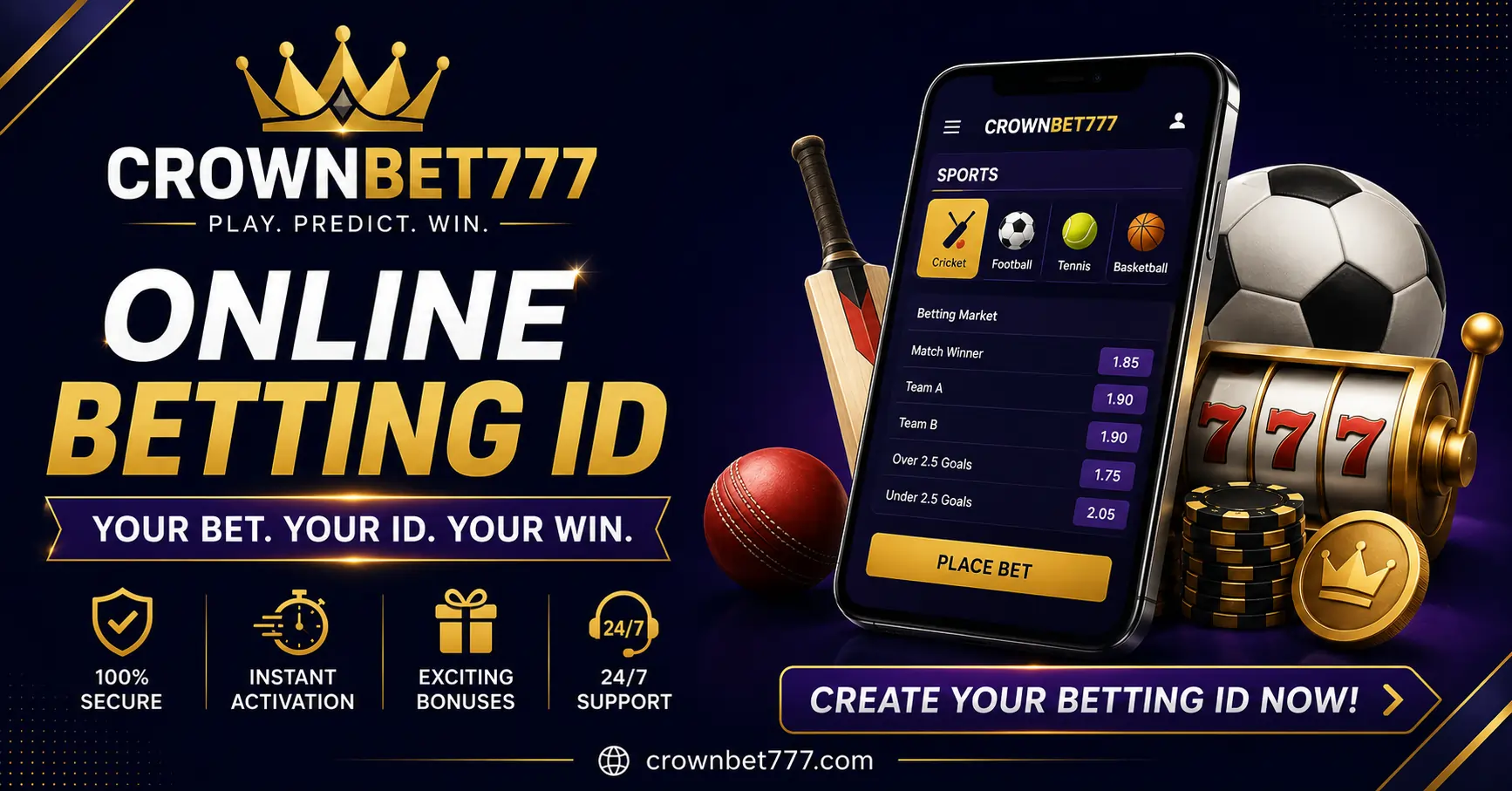 online betting id
