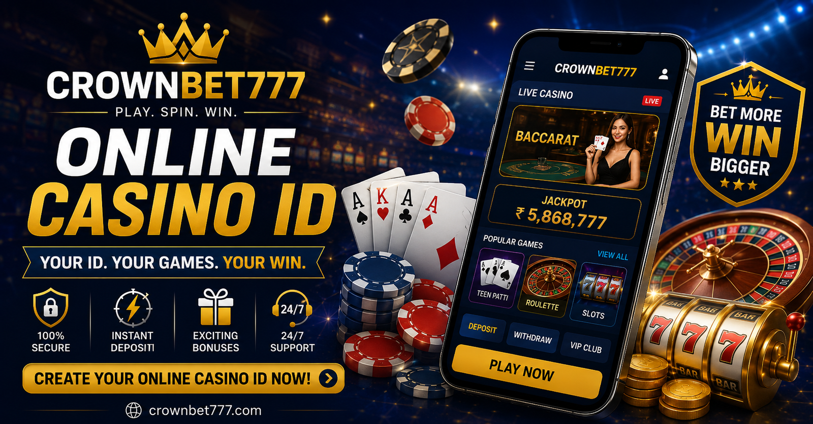 online casino id